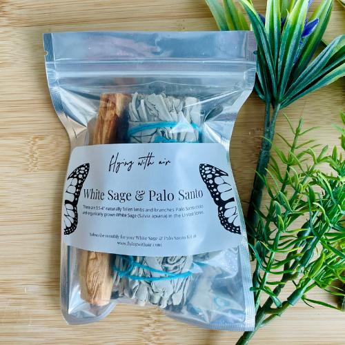 White Sage & Palo Santo Set – Flying with Air
