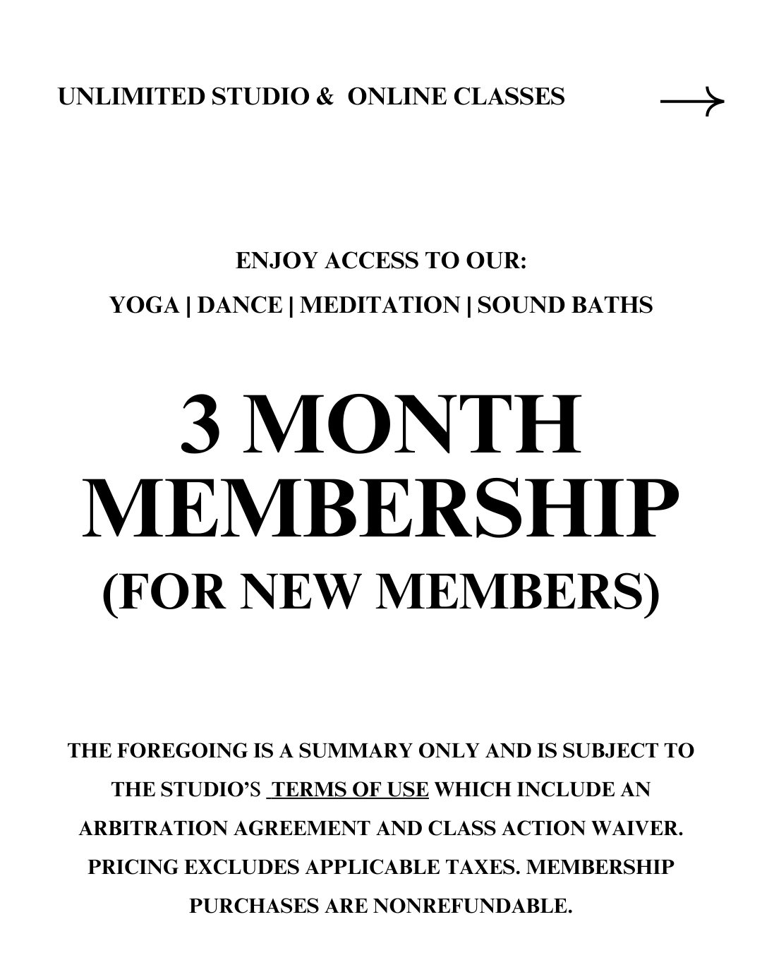 New Members - 3 Months Pass