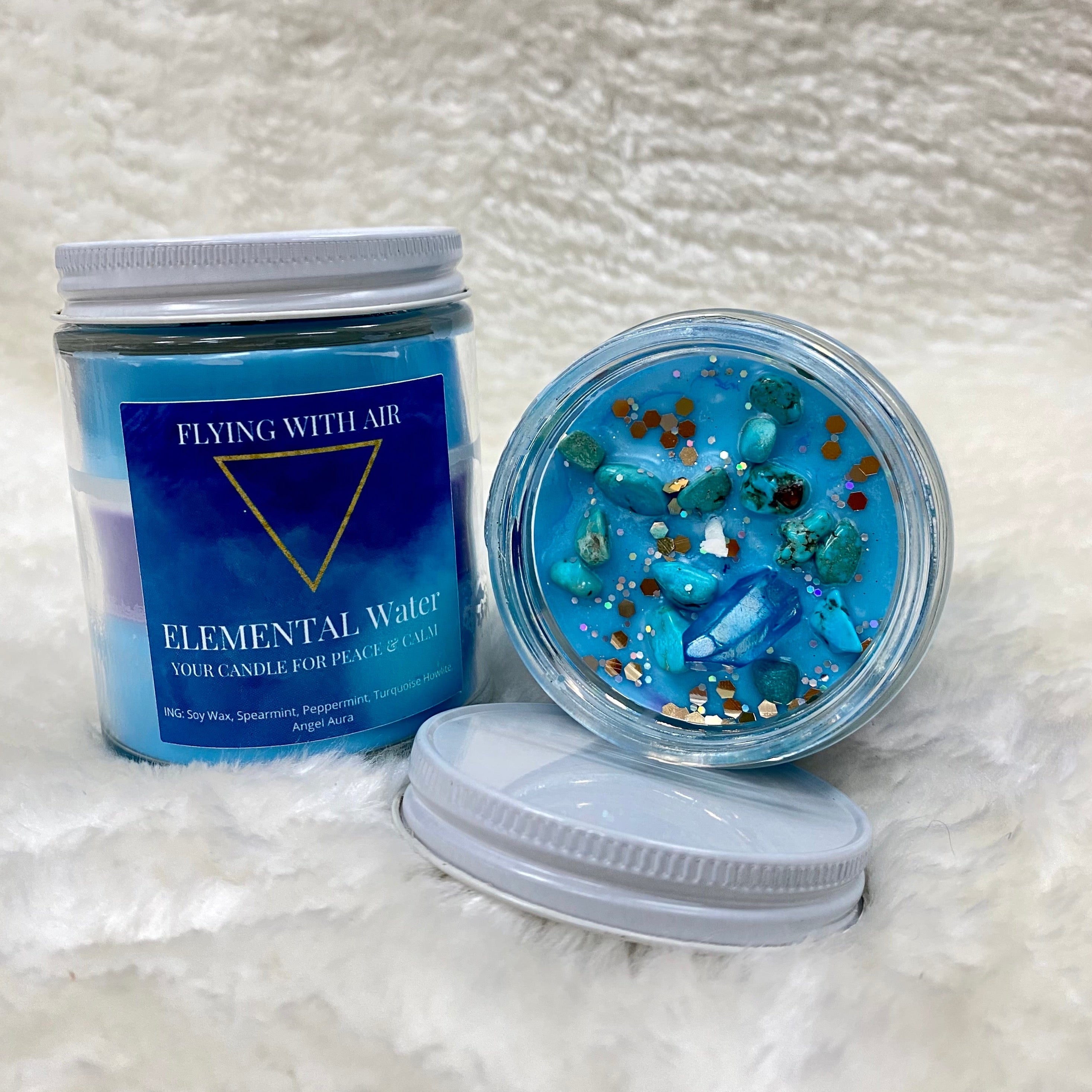 Water element candle 