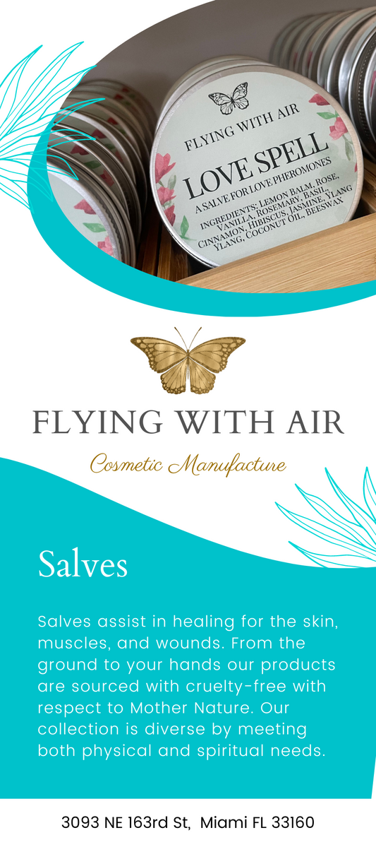 Flying with Air Rack Card Set of 10 - Salves