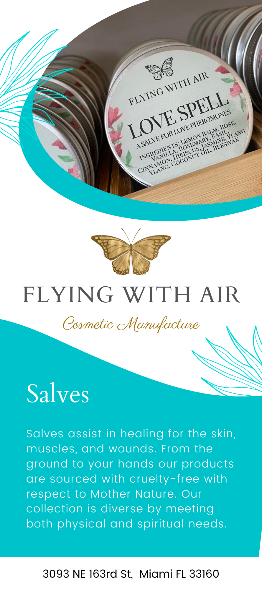 Flying with Air Rack Card Set of 10 - Salves