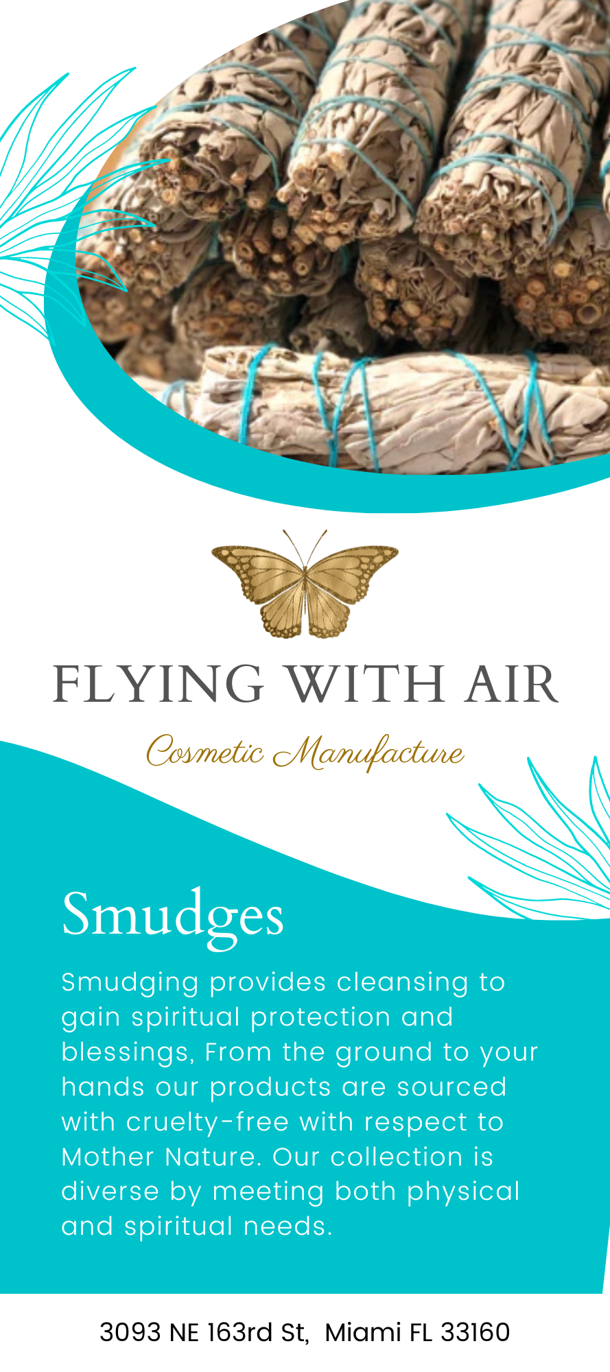 Flying with Air Rack Card Set of 10 - Smudges