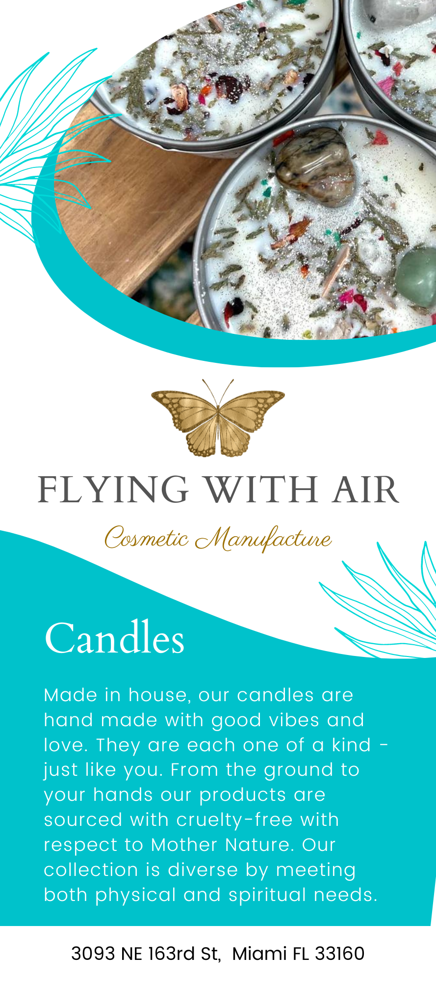 Flying with Air Rack Card Set of 10 - Candles