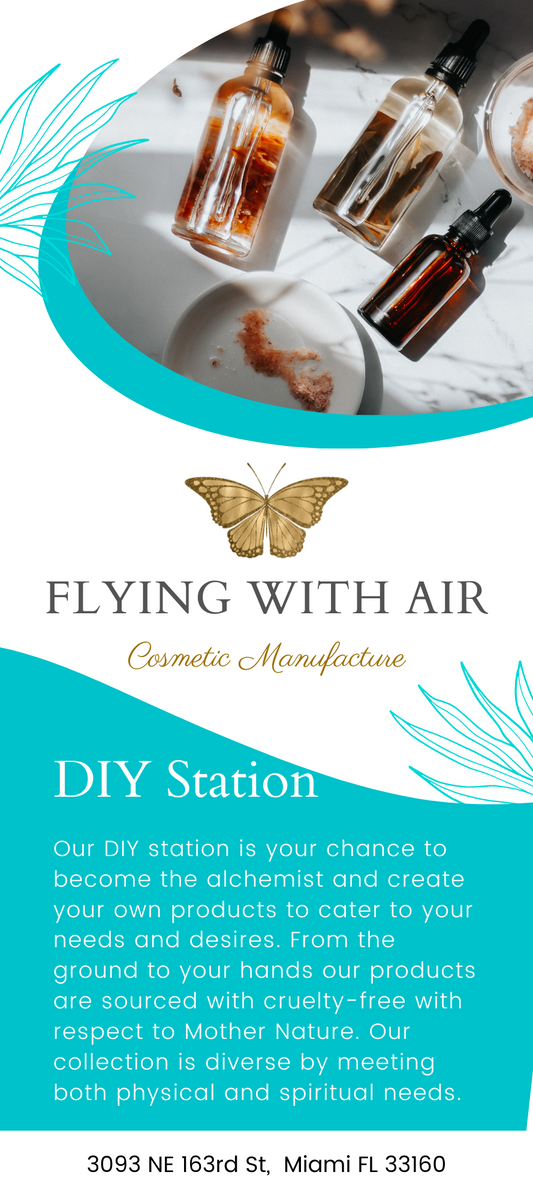 Flying with Air Rack Card Set of 10 - DIY Station