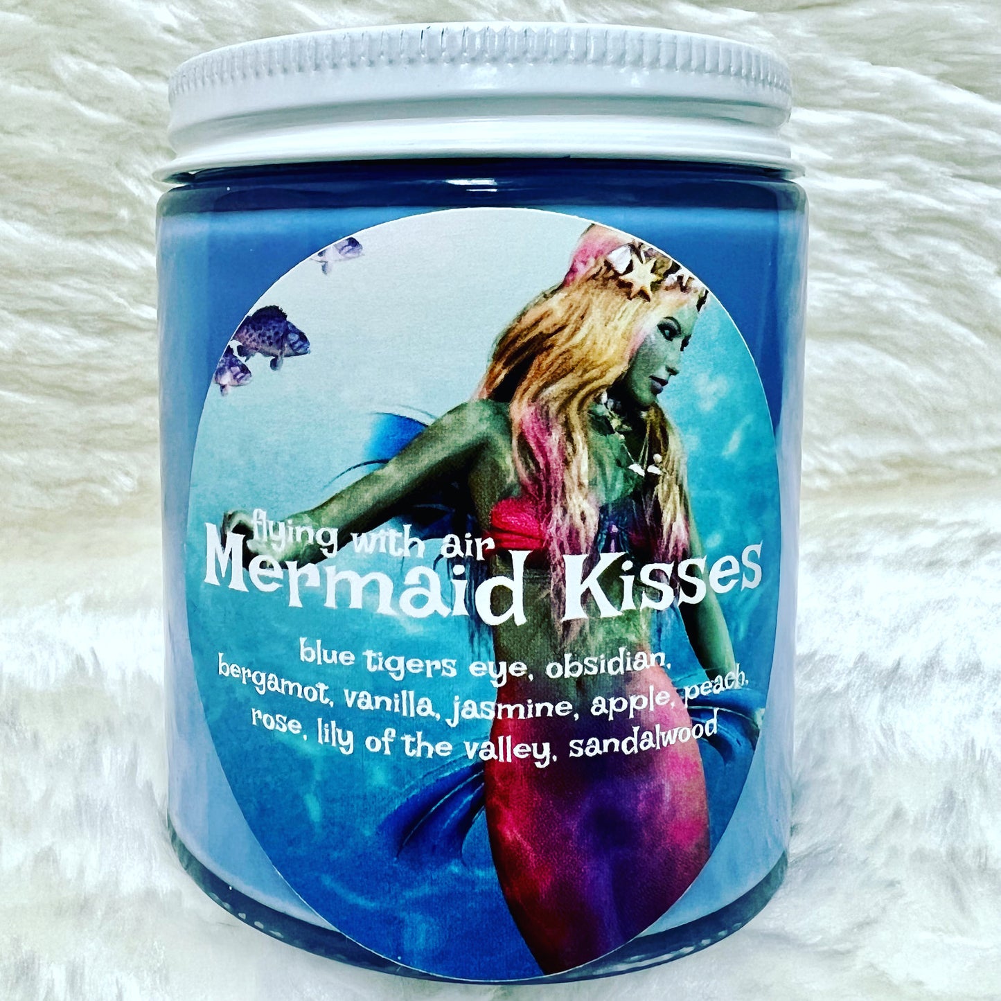 Mermaid kisses candle 