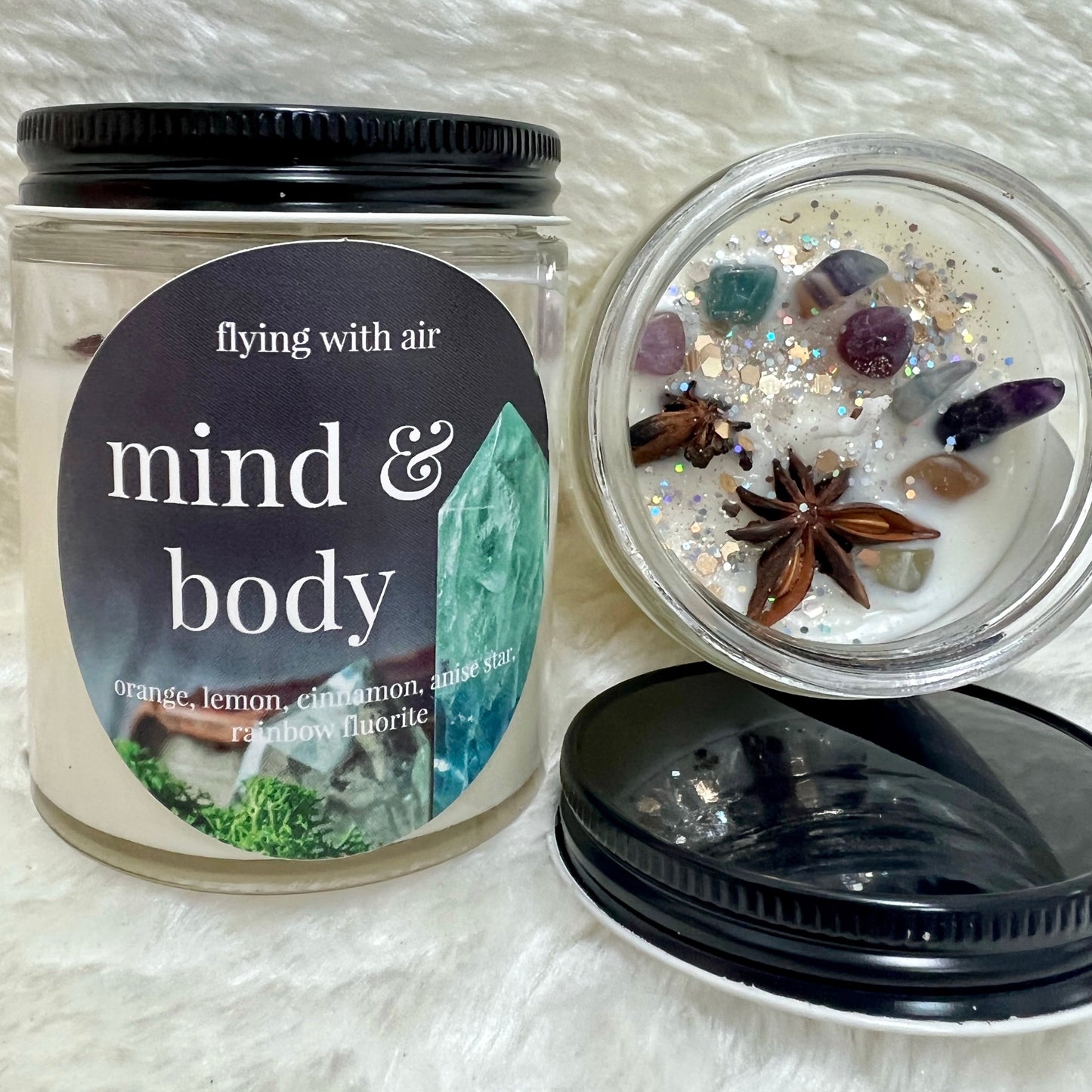 Mind and body candle