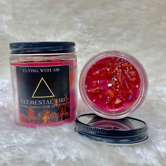 Fire element candle