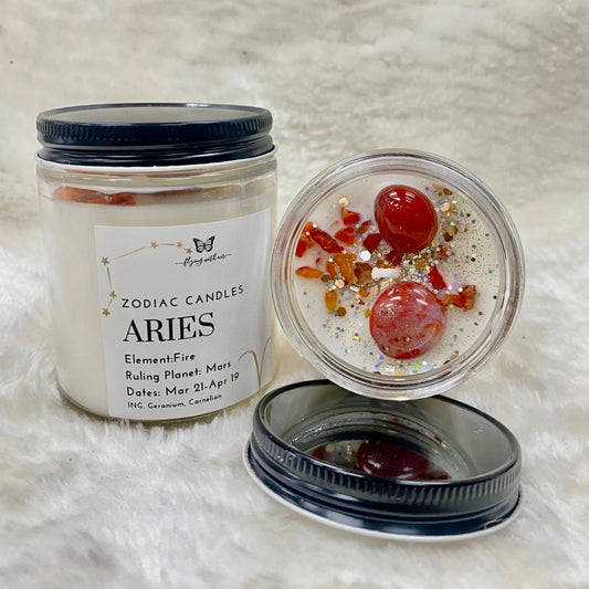 Aries candle 