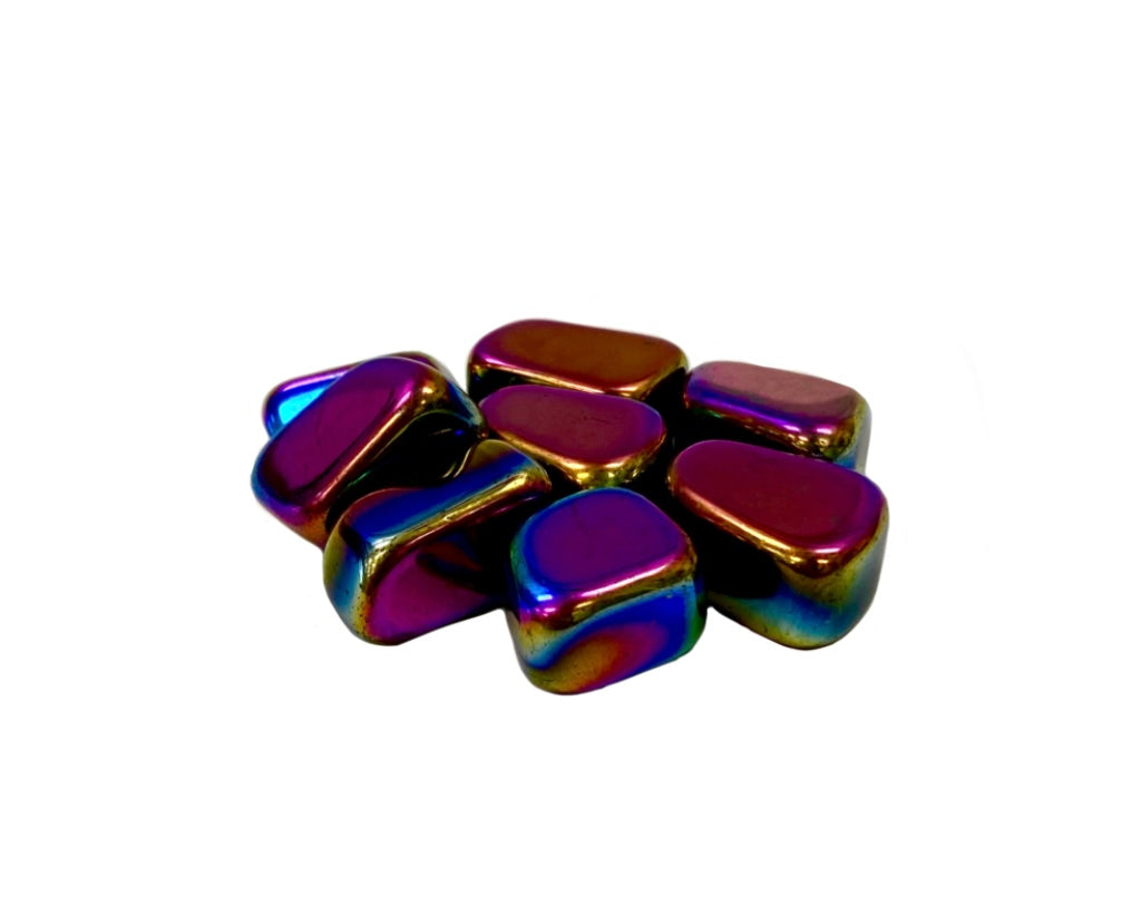 Rainbow Hematite Tumbled Gemstone