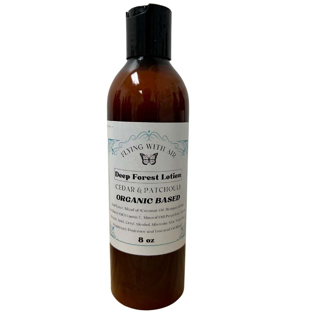 Deep Forest Lotion A moisturizing and soothing lotion that promotes hydration and overall spiritual well-being.
