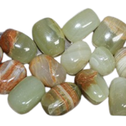 Calcite Green Polished Tumbled Crystal 