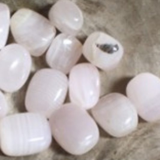 Calcite Pink Polished Tumbled Crystal 