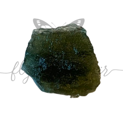 Polished Moldavite aka Moldavian Tektite Crystal