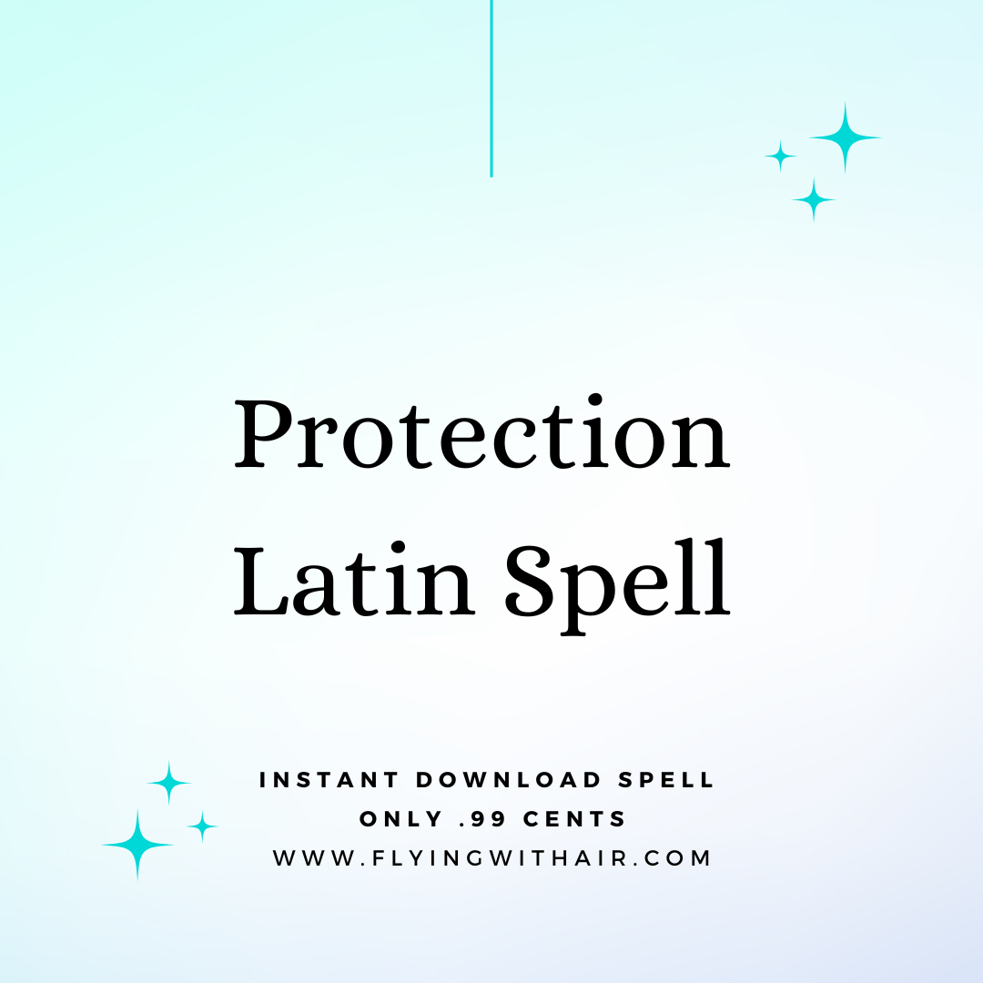 Protection Latin Sachet Spell