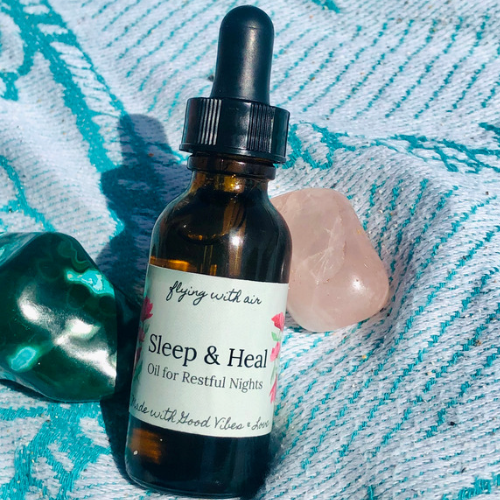 sleep inducing massage oil healing topical