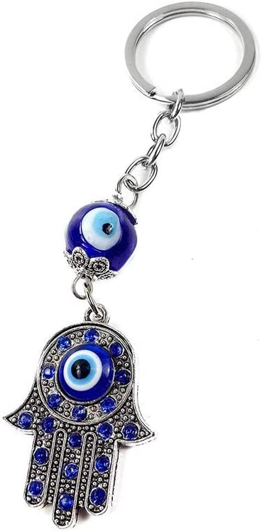 Hamsa Evil Eye Key Chain