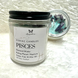 Pisces Zodiac Candle